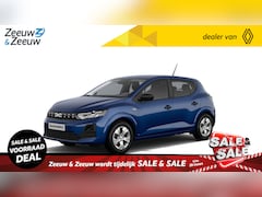 Dacia Sandero - 1.0 SCe 65 essential Nieuw te bestellen vanaf