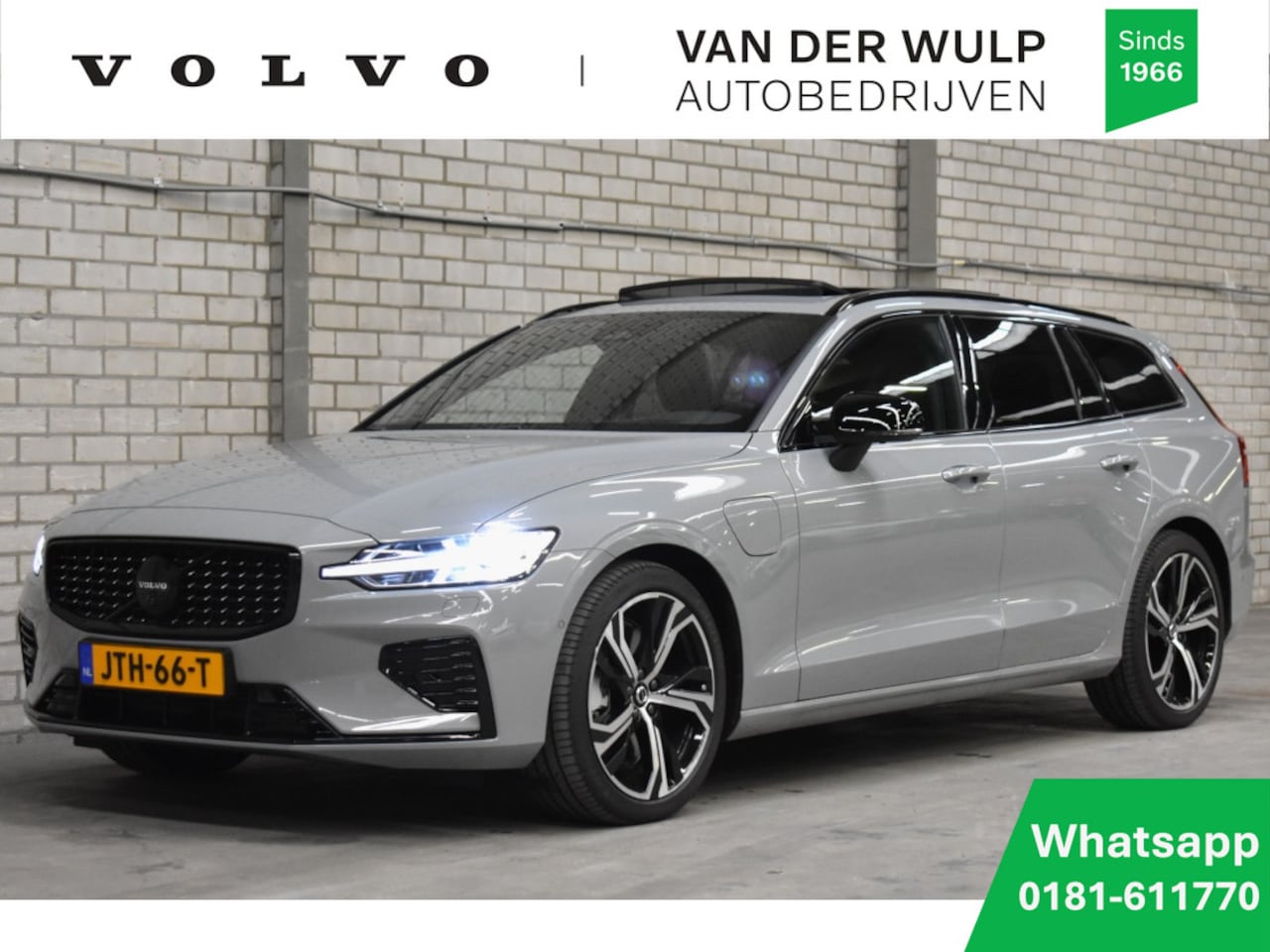Volvo V60 - T8 455PK AWD Ultra Dark | Schuifdak | 360 | Harman Kardon | Zwar - AutoWereld.nl