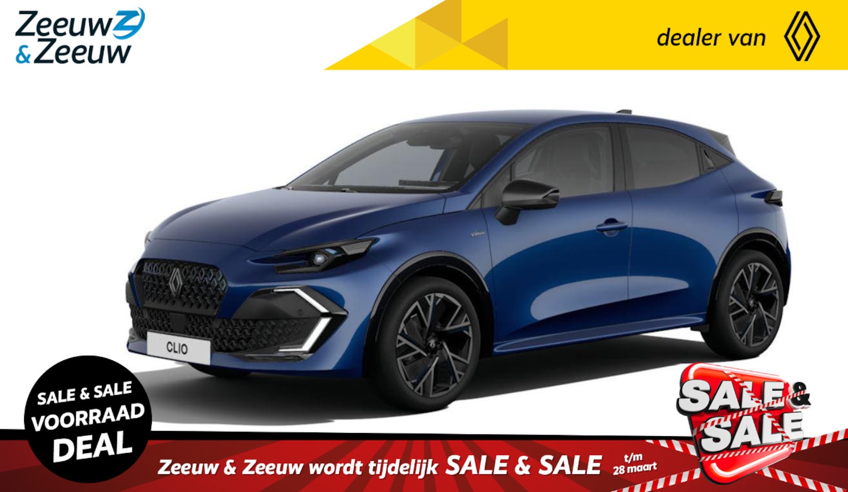 Renault Clio - Esprit Alpine * LMV * ACC * Blindspot warning * Verwarmbare voorstoelen * NU TE BESTELLEN - AutoWereld.nl
