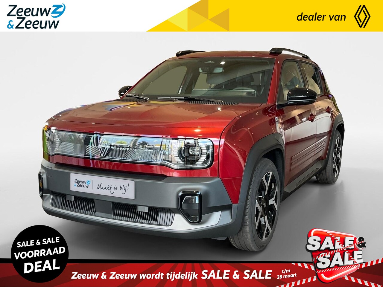 Renault 4 - comfort range techno 52 kWh Op voorraad bij Zeeuw & Zeeuw Naaldwijk * € 2.500,- VOORRAAD P - AutoWereld.nl