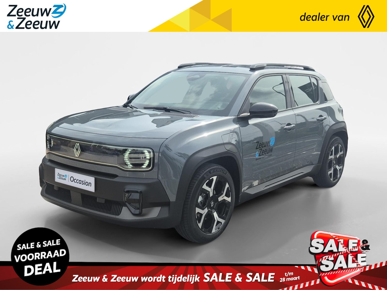 Renault 4 - comfort range techno 52 kWh * TE BESTELLEN * VERSCHILLENDE UITVOERINGEN IN DE SHOWROOM * N - AutoWereld.nl