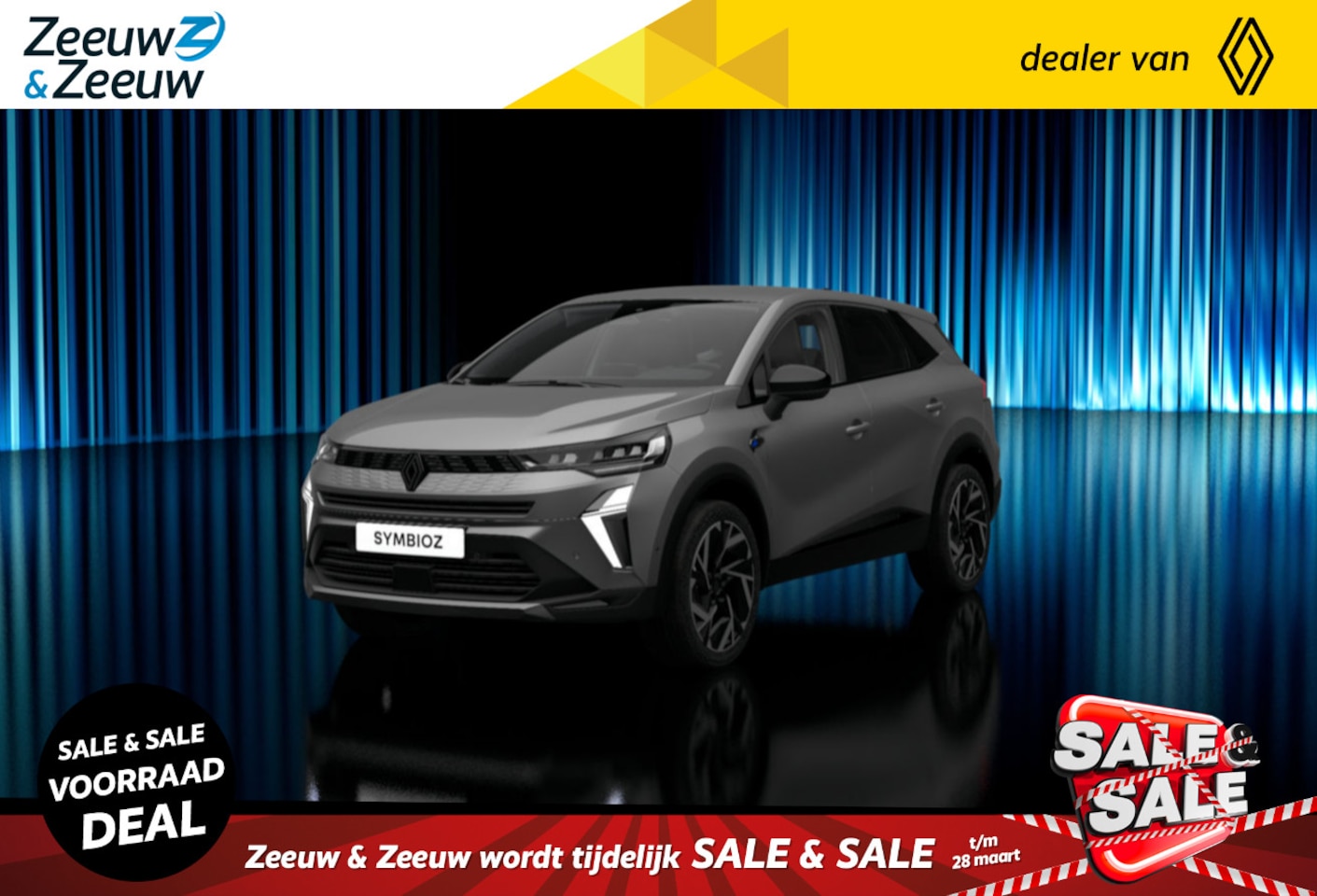 Renault Symbioz - 1.6 E-Tech full hybrid 145 esprit Alpine Uit voorraad leverbaar op = op - AutoWereld.nl