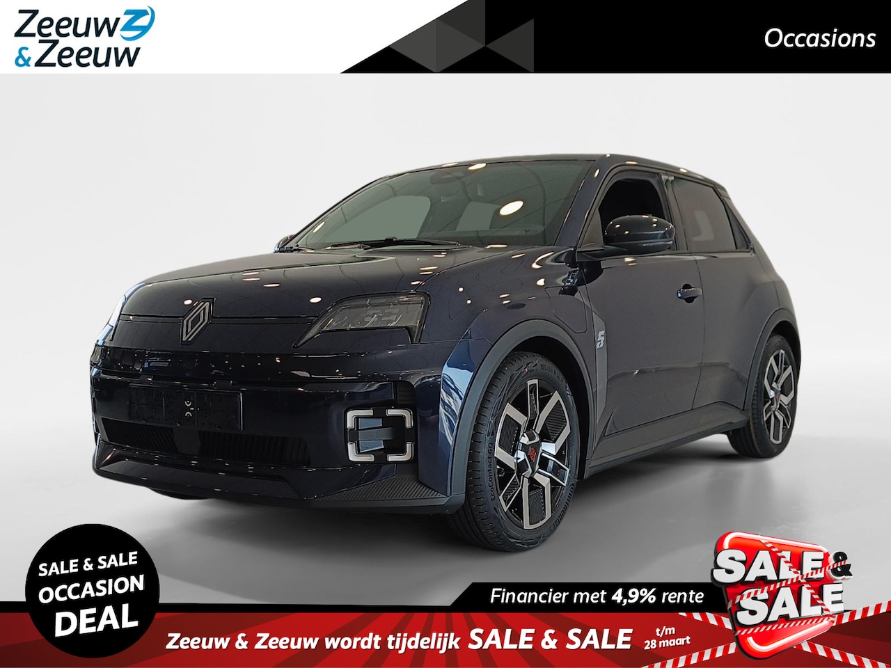 Renault 5 - urban range techno 40 kWh Uit voorraad leverbaar op = op - AutoWereld.nl