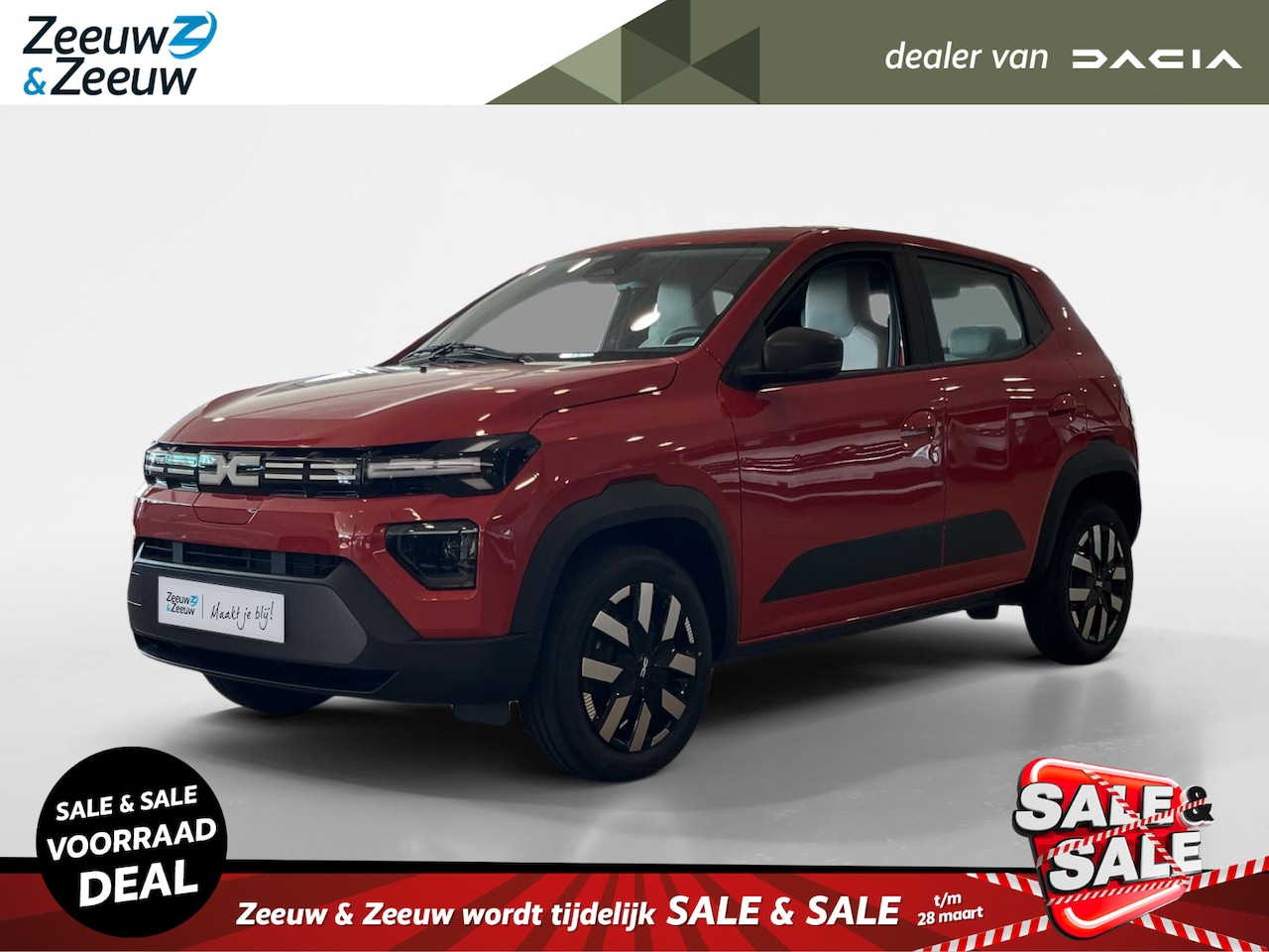 Dacia Spring - Expression 65 26.8 kWh Nu met €2000 voorraad Korting - AutoWereld.nl