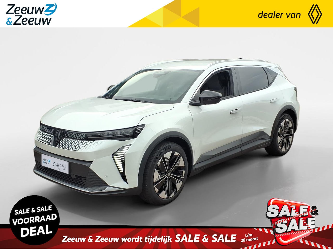 Renault Scenic E-Tech - EV60 Comfort Range Techno | Carplay | LMV | Clima | Stuur/stoelverwarming | Navigatie | - AutoWereld.nl