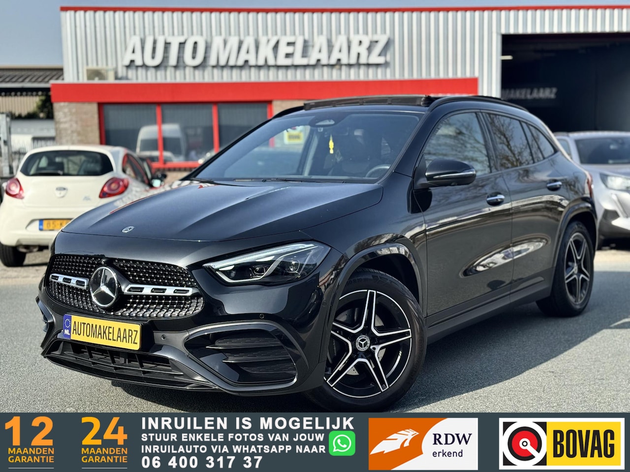 Mercedes-Benz GLA-Klasse - 180 Business Solution AMG PANO FABRIEKSGARANTIE - AutoWereld.nl