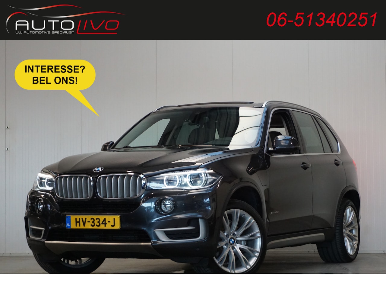 BMW X5 - xDrive40e High Executive NL AUTO! BOM VOL!! PANO H. KARDON LEER etc. - AutoWereld.nl