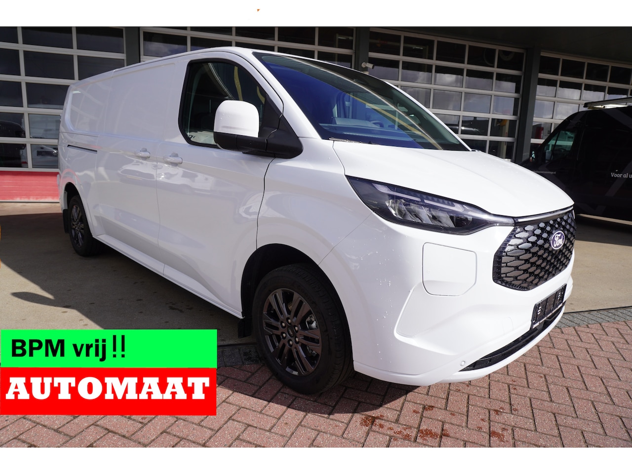Ford E-Transit Cust. - 320L L2H1 Limited 65 kWh Automaat met Powerpack Nr. V019 | Airco | Cruise | Apple CP- Andr - AutoWereld.nl