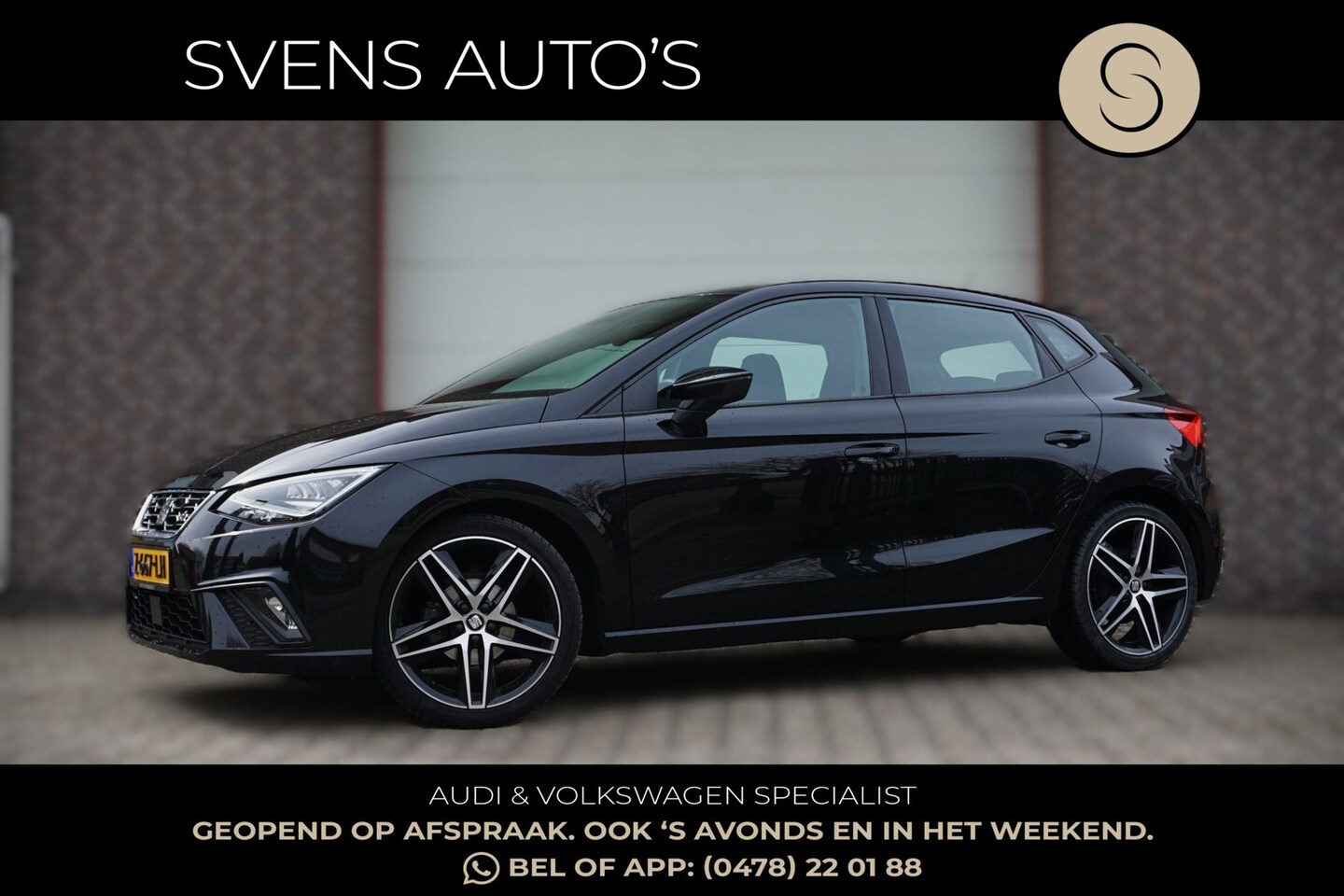 SEAT Ibiza - 1.0 TSI FR Virtual|LED|Carplay|Keyless - AutoWereld.nl