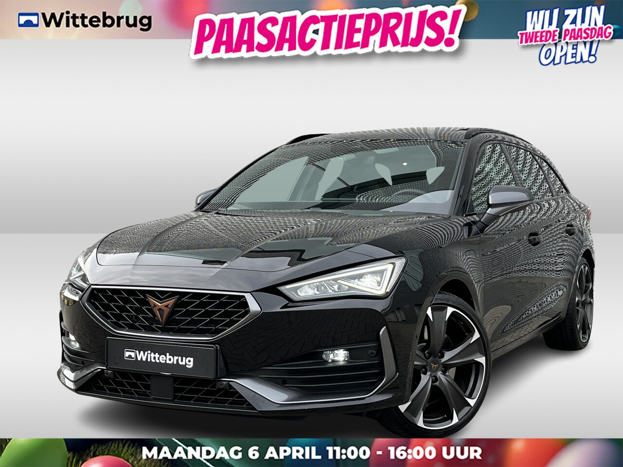 CUPRA Leon Sportstourer - 1.4 e-Hybrid 245PK VZ Performance / Panoramadak / Supersport Stuur / Memory Seat / Achteru - AutoWereld.nl