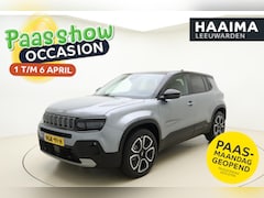 Jeep Avenger - Summit 54 kWh | Stoelverwarming | 18'' lichtmetalen velgen | Elektrische achterklep | Navi