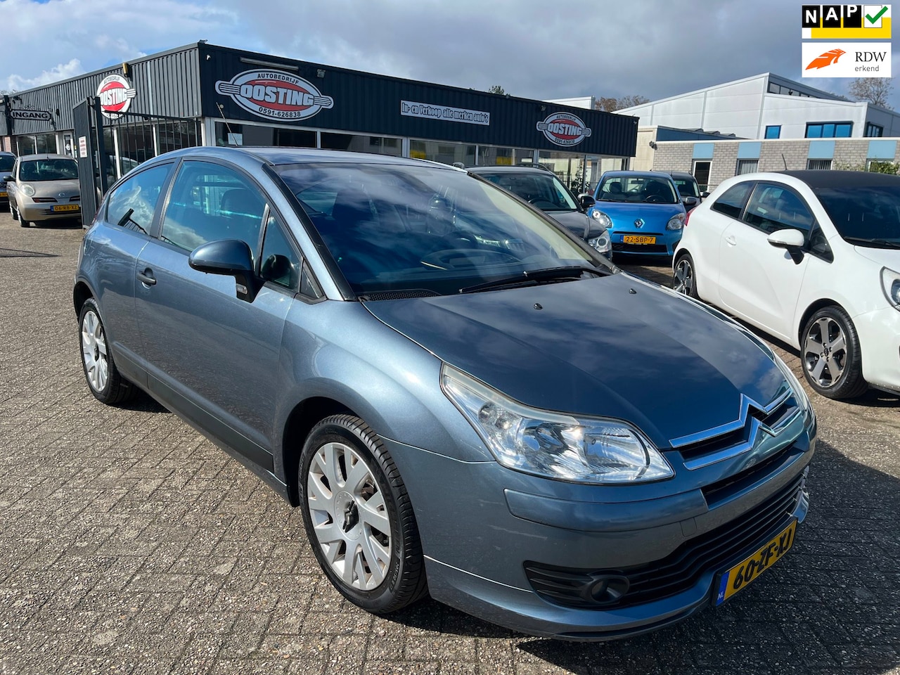 Citroën C4 Coupé - 1.6-16V Image(st-bekr,clima,cruise,lmv,bj08,1699) - AutoWereld.nl
