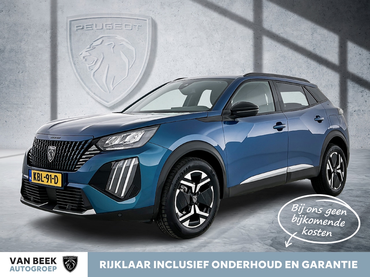 Peugeot 2008 - 100 PK Allure | Rijklaar | Parkeersensoren rondom | Apple carplay / android auto | - AutoWereld.nl