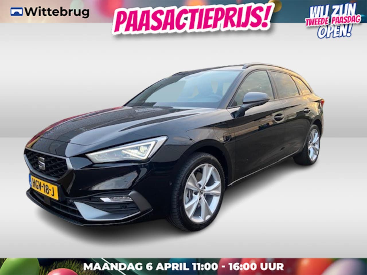 SEAT Leon Sportstourer - 1.5 TSI e-Hybrid FR Business / Achteruitrijcamera / App Connect / Virtual Cockpit - AutoWereld.nl