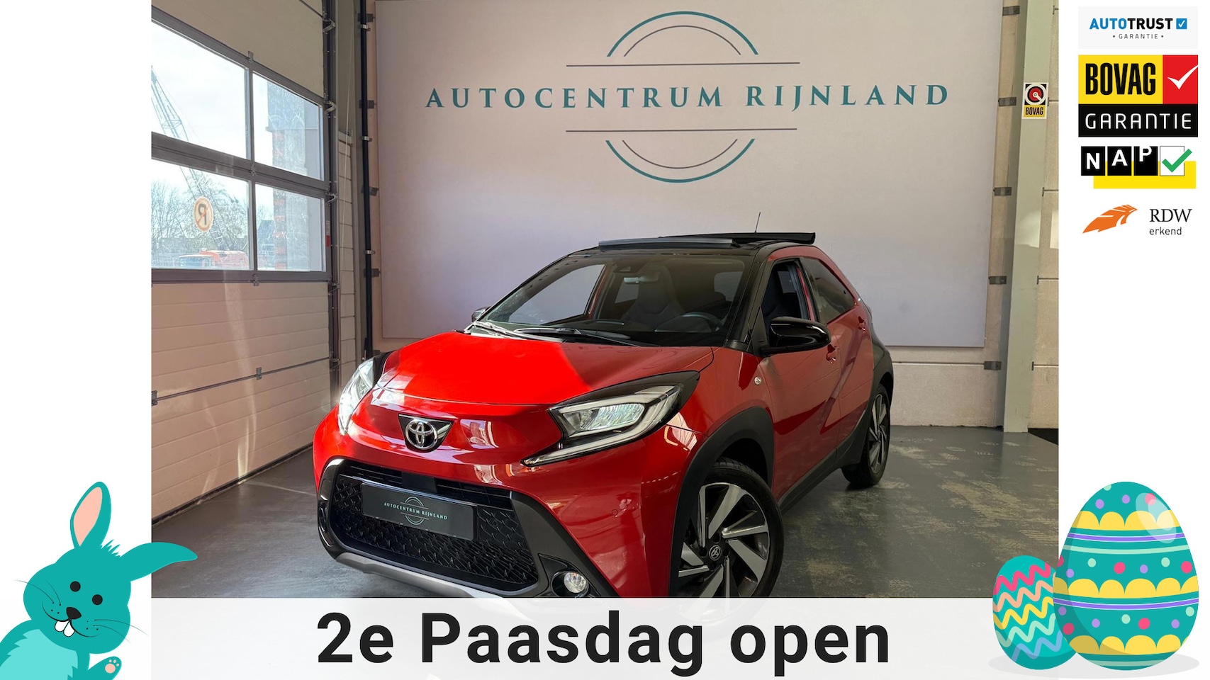 Toyota Aygo X - 1.0 VVT-i S-CVT Envy Open Dak Automaat 1 Jaar Bovag garantie - AutoWereld.nl