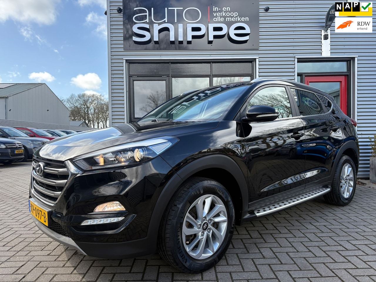 Hyundai Tucson - 1.6 T-GDi Comfort -STOELVERWARMING V+A-TREKHAAK-1900 KG TREKGEWICHT-CLIMA-CRUISE-CAMERA-PD - AutoWereld.nl