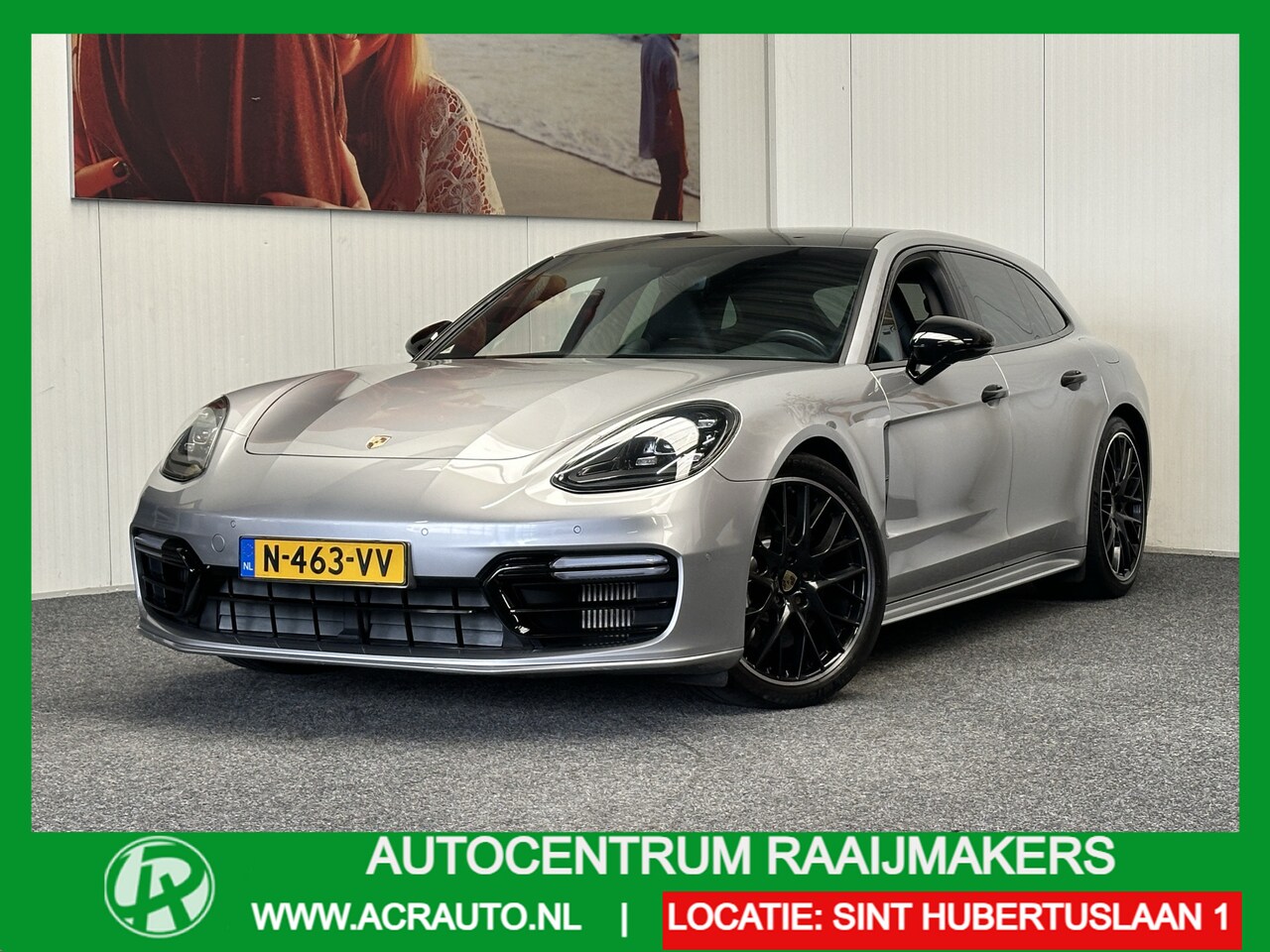 Porsche Panamera Sport Turismo - 2.9 4 E-HYBRID BLACK PACK SPORT CHRONO LUCHTVERING BURMESTER LEDER NAVIGATIE LUCHTVERING 2 - AutoWereld.nl