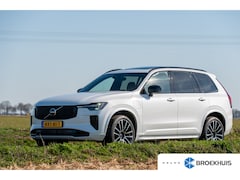 Volvo XC90 - T8 Ultra Dark | Navy Herringbone Weave | Pano | Fiscaal €99.000, - | Crystal White