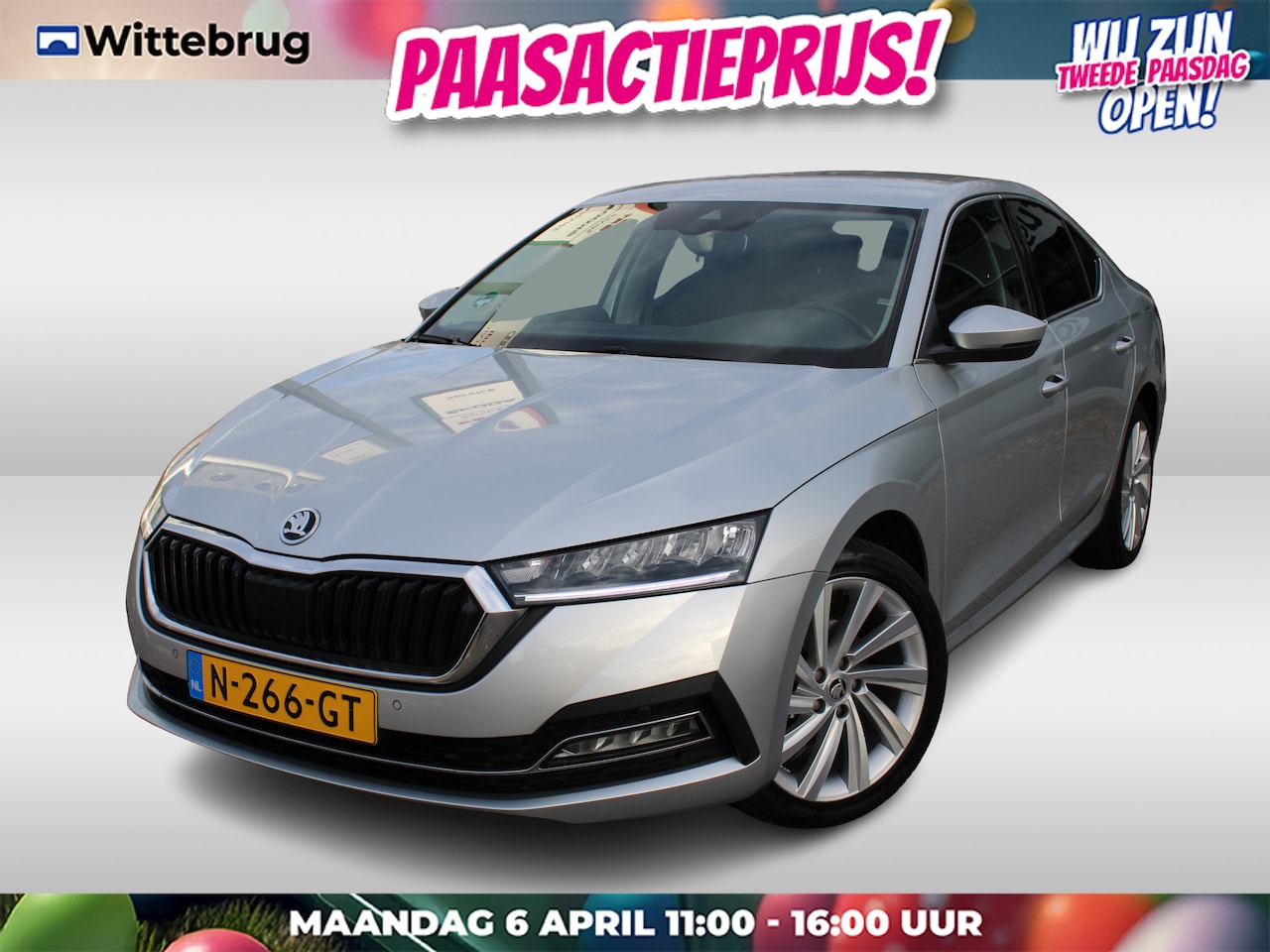 Skoda Octavia - 1.0 TSI 110pk Business Edition / Navigatie / LM 18'' / App-Connect / Parkeersensoren / Ele - AutoWereld.nl