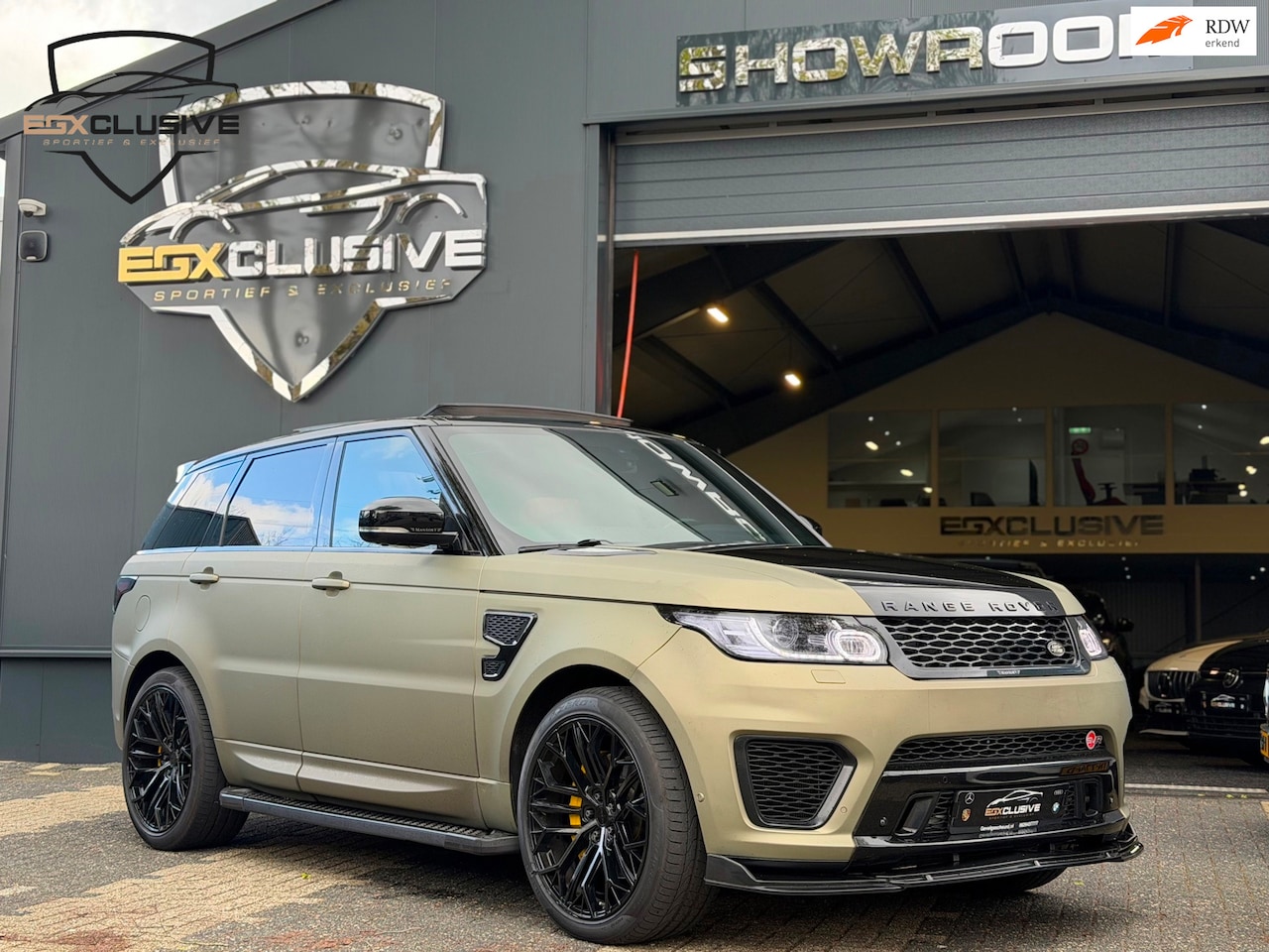 Land Rover Range Rover Sport - 5.0 V8 Supercharged Autobiography Dynamic SVR/PANO/Camera - AutoWereld.nl
