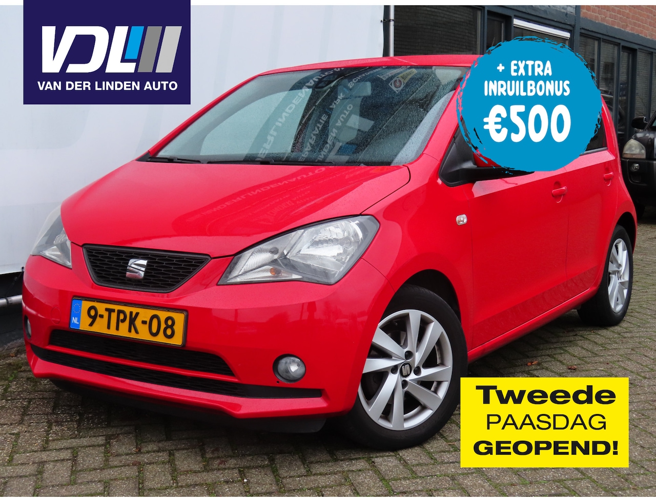 SEAT Mii - 1.0 Sport Dynamic Airco I Elek ramen I Voorstoelen verwarmd I Lm velgen - AutoWereld.nl