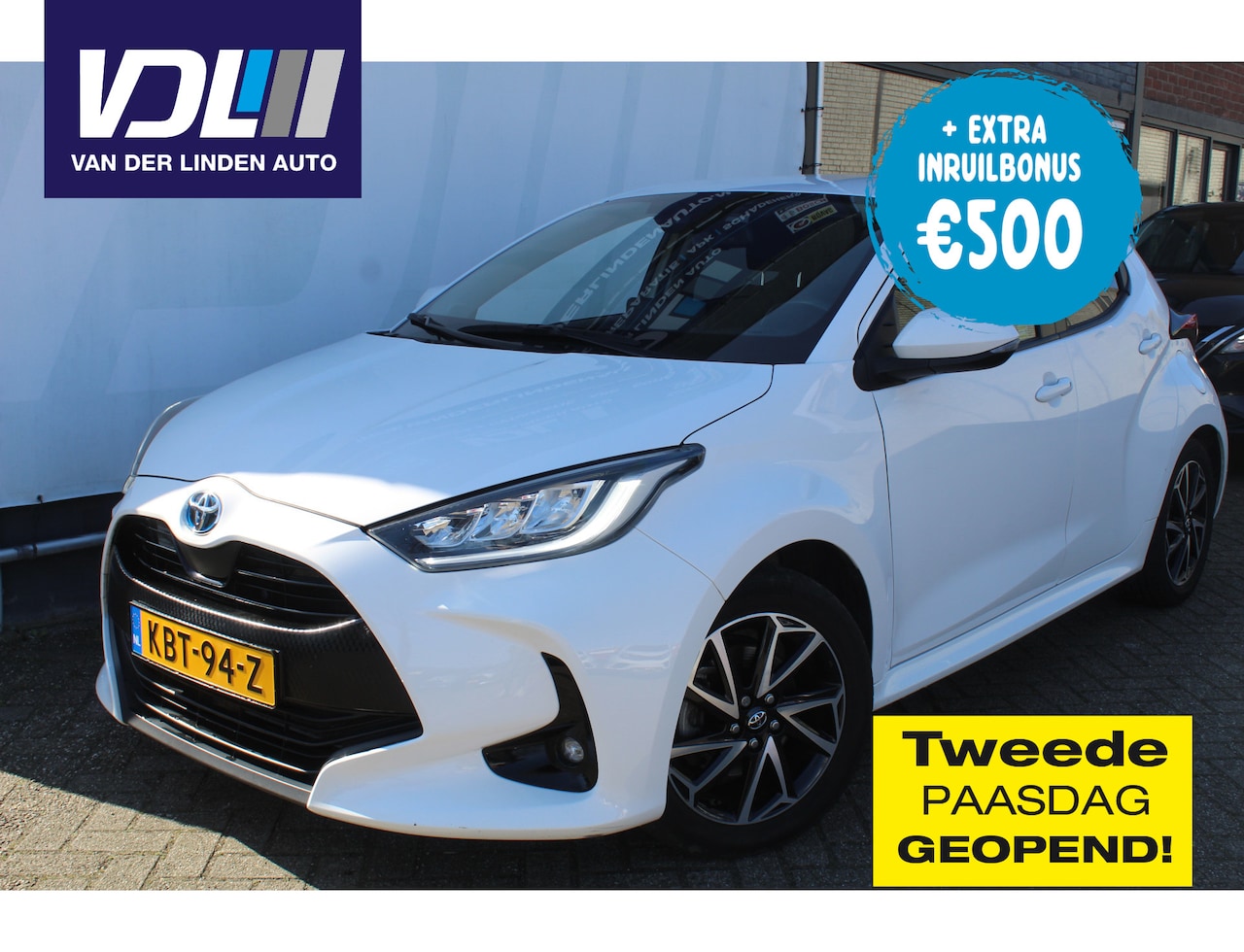 Toyota Yaris - 1.5 Hybrid 115 First Edition Stoelverwarming l Lendesteun l LM velgen l Spiegelverwarming - AutoWereld.nl