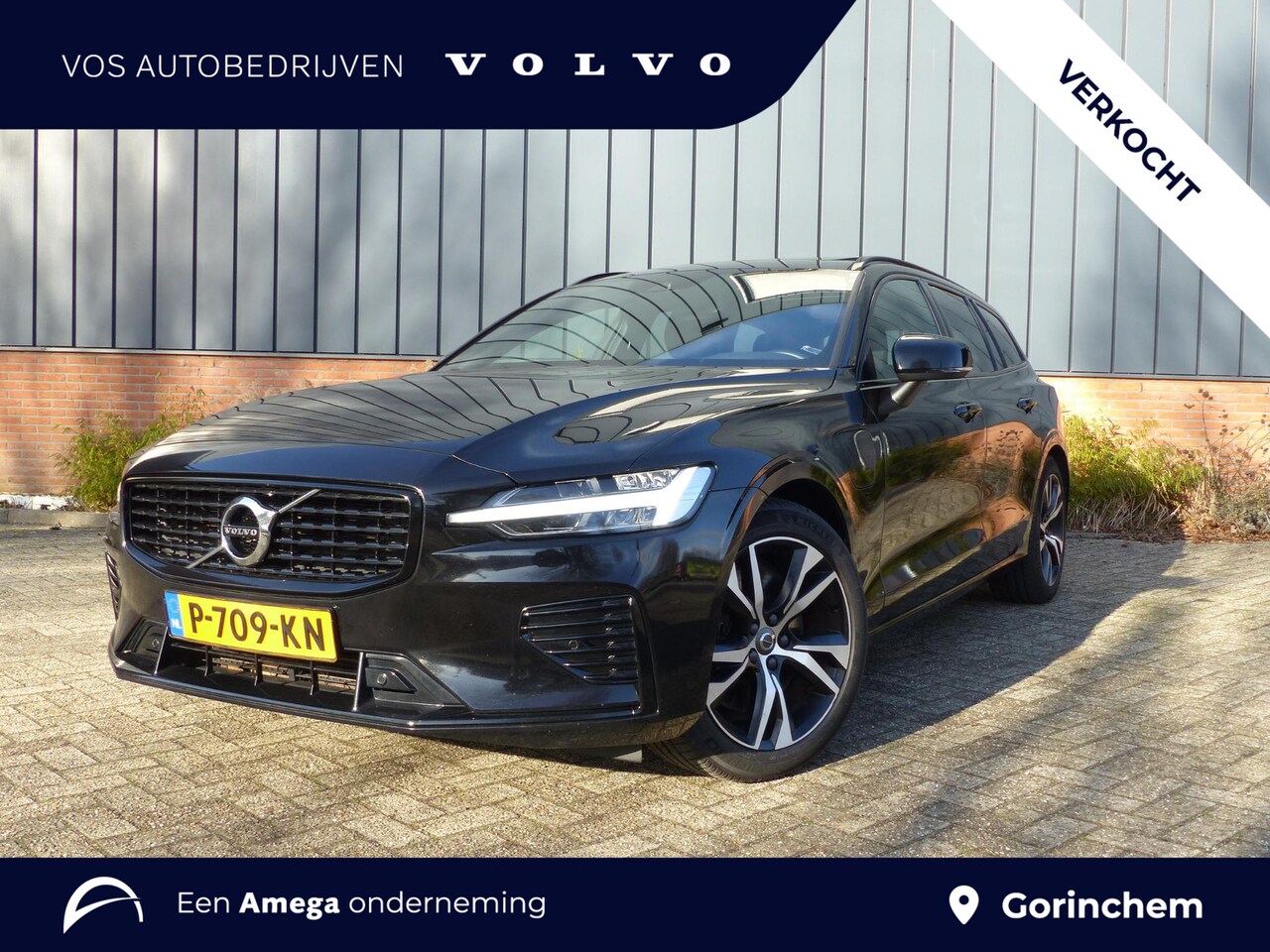 Volvo V60 - T6 Recharge AWD R-Design |Schuifdak| Trekhaak| Long Range| - AutoWereld.nl