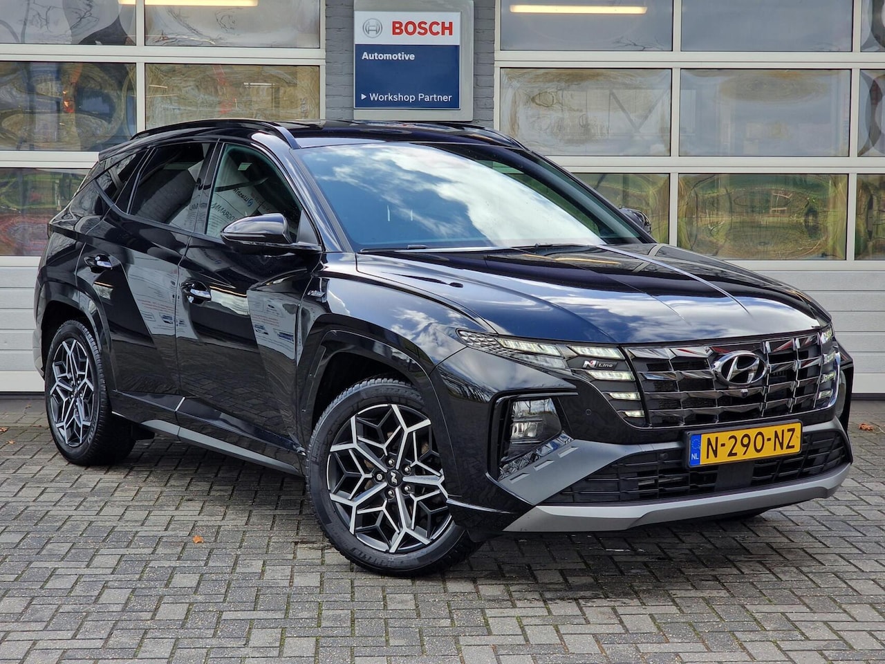 Hyundai Tucson - 1.6 T-GDI HEV N Line 230PK|trekhaak|Carplay|Camera|Stoel&stuurverwarming|Stoelkoeling| - AutoWereld.nl