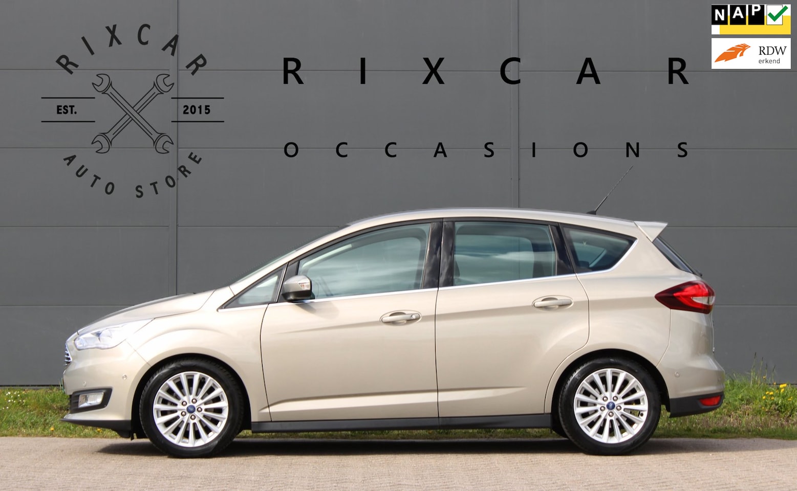Ford C-Max - 1.0 Titanium AllSeason Voorruitverwarming PDC !!NIEUWBINNEN!! - AutoWereld.nl