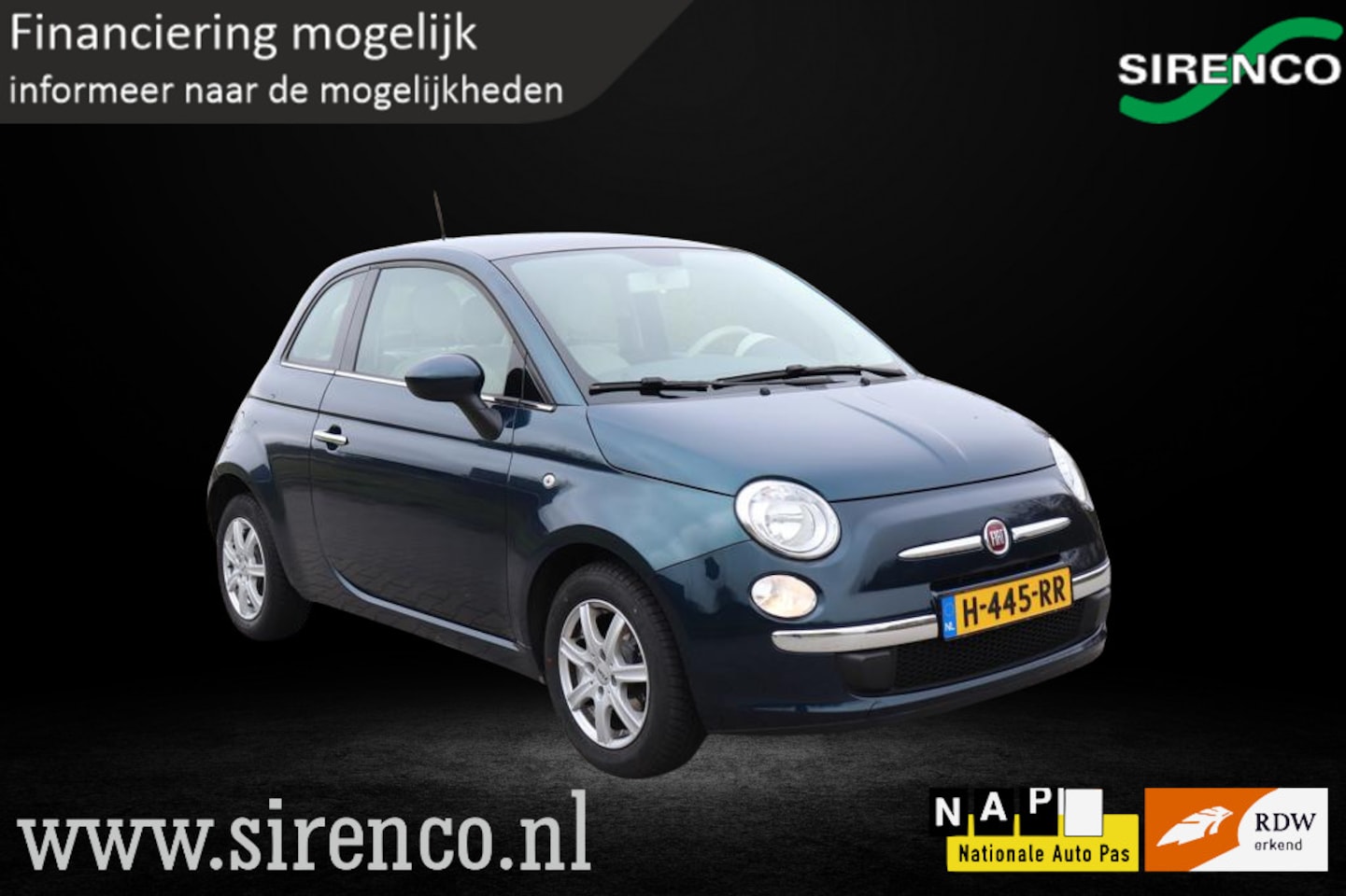 Fiat 500 - 1.2 Lounge 4 cilinder | leder | climate control | bluetooth | afleverbeurt & nieuwe APK | - AutoWereld.nl