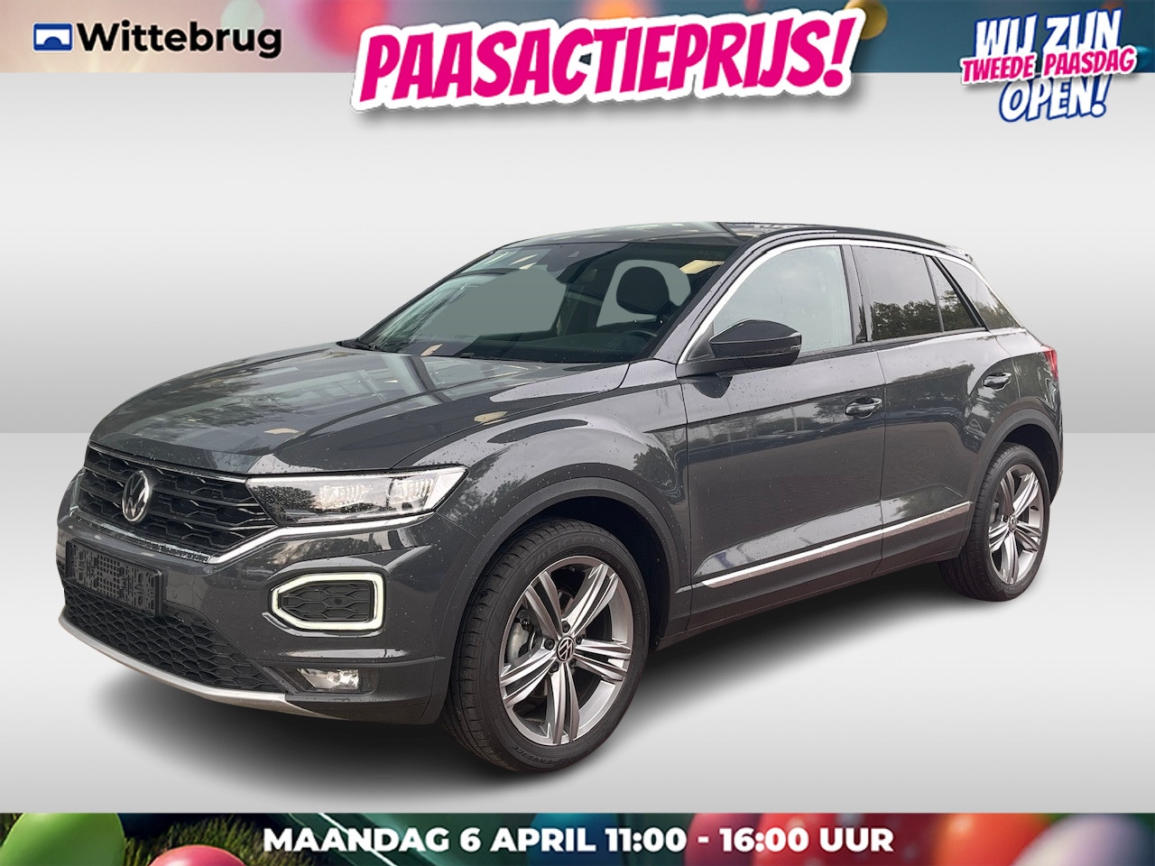 Volkswagen T-Roc - 1.5 TSI 150pk DSG Sport / Virtual Cockpit / LED / Stoelverwarming Voorzijde / Parkeersenso - AutoWereld.nl