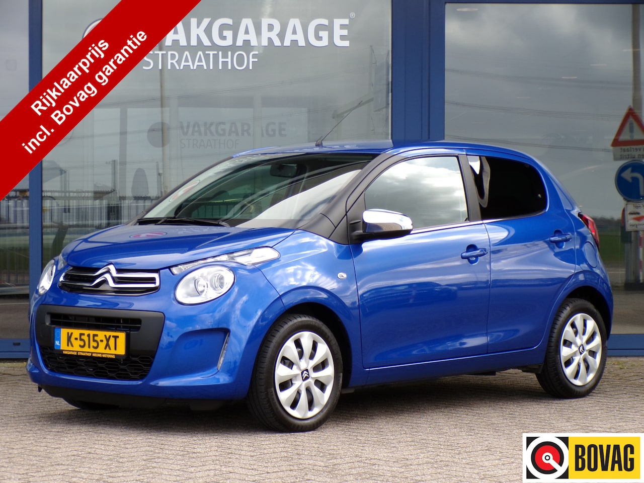 Citroën C1 - 1.0 VTi Feel 1.0 VTi Feel 5-Drs, Camera / Carplay + Android Auto / Airco / Limiter - AutoWereld.nl