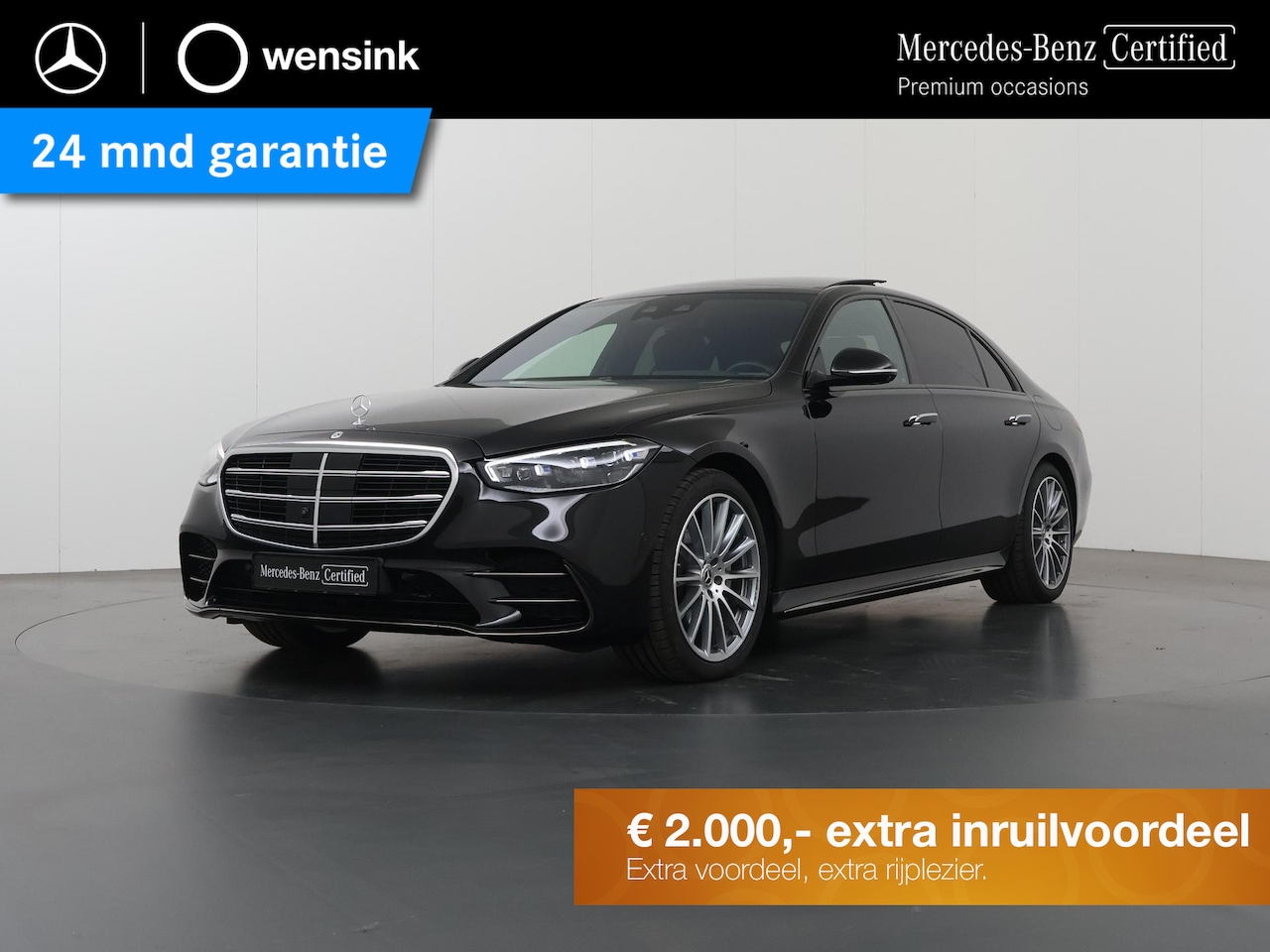 Mercedes-Benz S-klasse - 580 e 4MATIC Lang AMG Line | Entertainment achter | Chauffeurpakket |  Massage voor en ach - AutoWereld.nl
