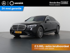 Mercedes-Benz S-klasse - 500 4MATIC Lang AMG Line | Premium plus | Achterasbesturing | Koelbox | Designo flowing li