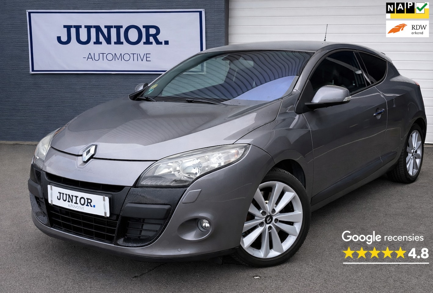 Renault Mégane Coupé - 2.0 TCe Privilège 180PK/LEDER/STOELVERWARMING/VOLO-H - AutoWereld.nl