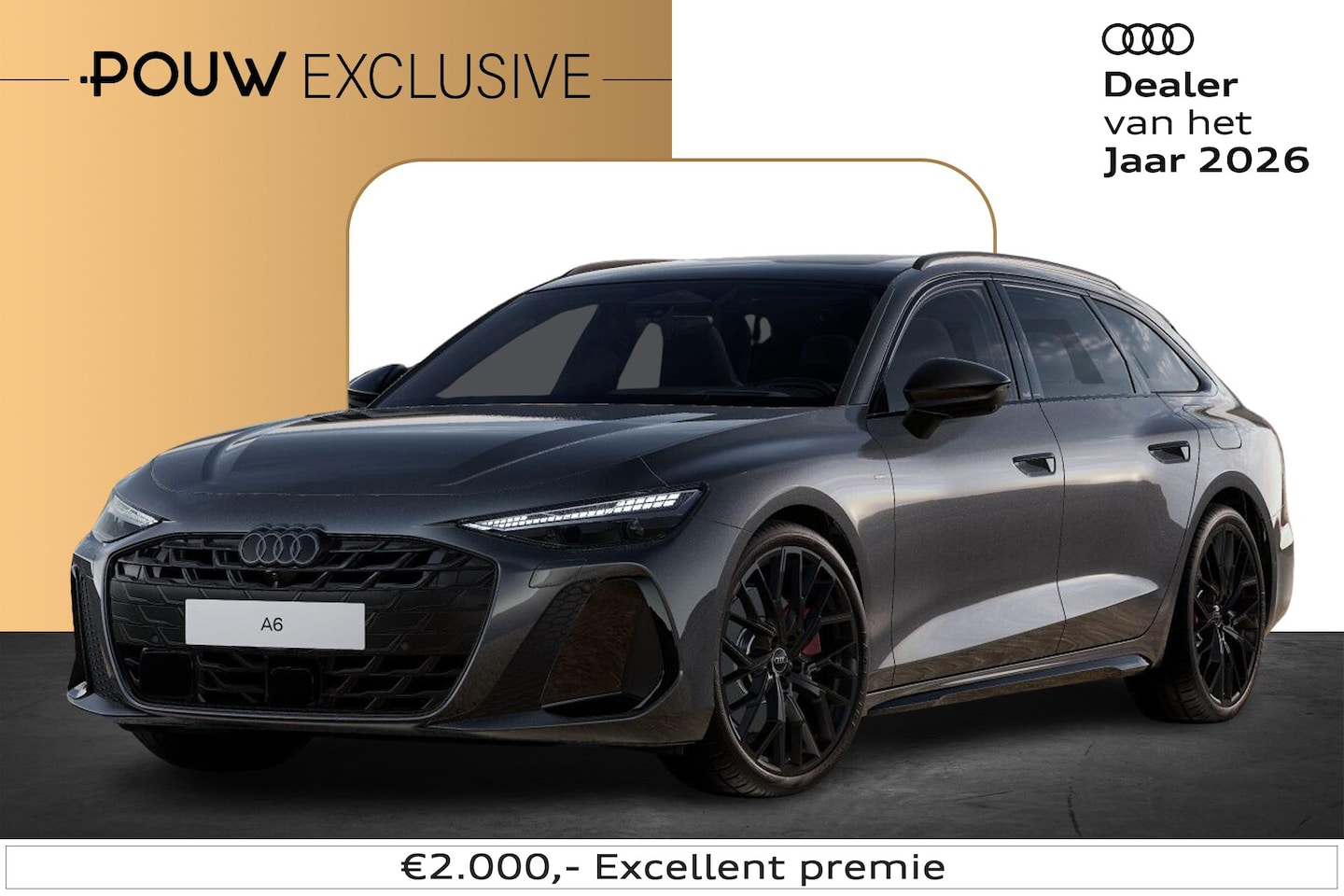 Audi A6 Avant - 2.0 e-hybrid 367pk quattro S Edition Competition | Dashcam | Luchtvering | Tech Pro - AutoWereld.nl