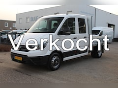 Volkswagen Crafter - 50 2.0 TDI 130KW Euro6 L3 Dubbele Cabine Pick-up ✓ open laadbak ✓ 3500KG trekhaak