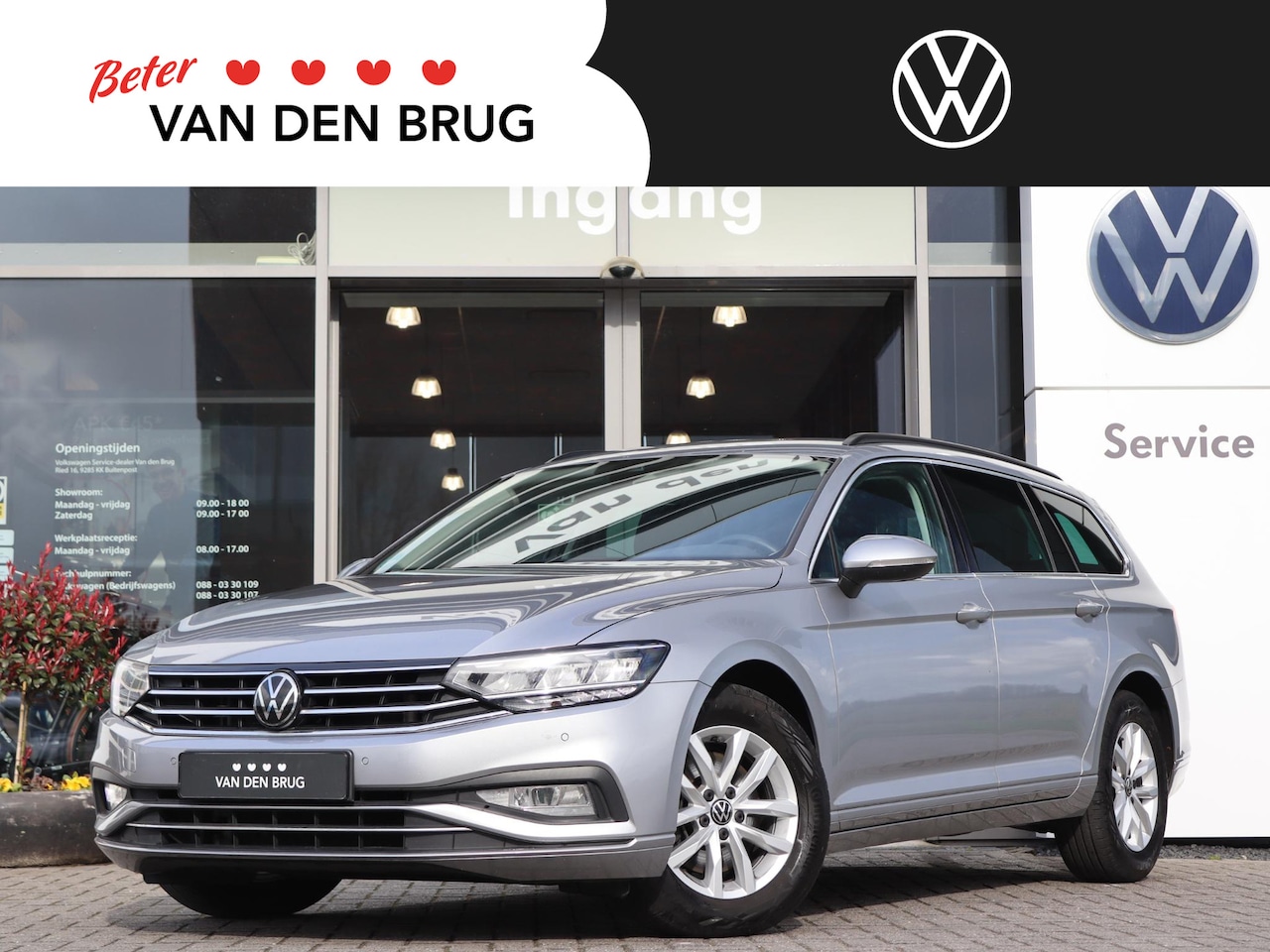 Volkswagen Passat Variant - 2.0 TDI 150 pk DSG Business | Navigatie | LED | Camera | App Connect | Climatronic | ACC | - AutoWereld.nl