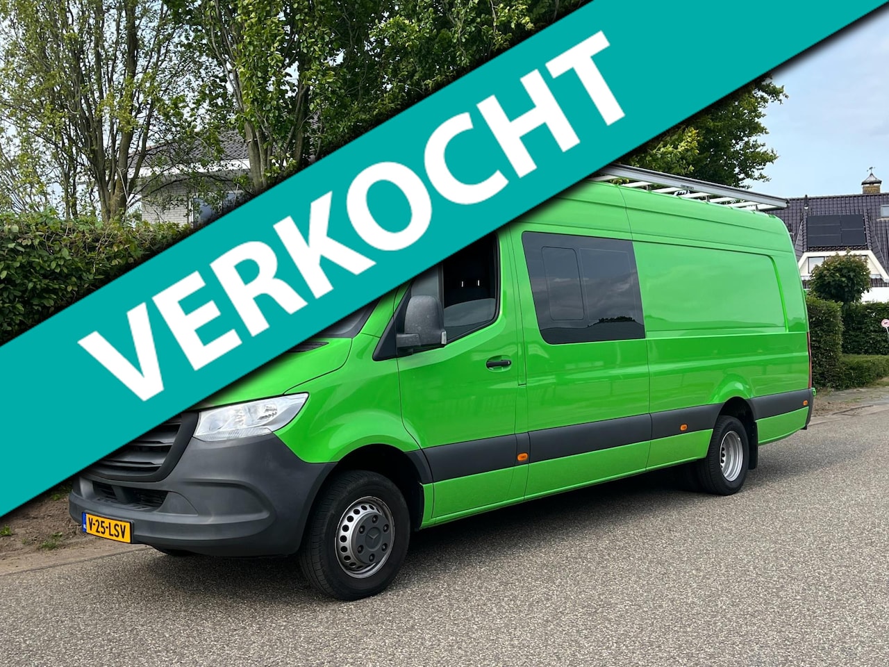 Mercedes-Benz Sprinter - 519 3.0 Automaat L4H2 DC | 3500KG AHK Dubbele cabine - AutoWereld.nl