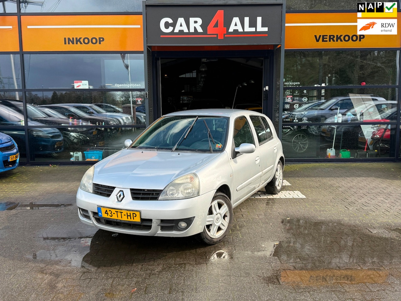 Renault Clio - 1.2-16V Campus AIRCO/APK 20-11-2026/AIRCO/5DEURS - AutoWereld.nl