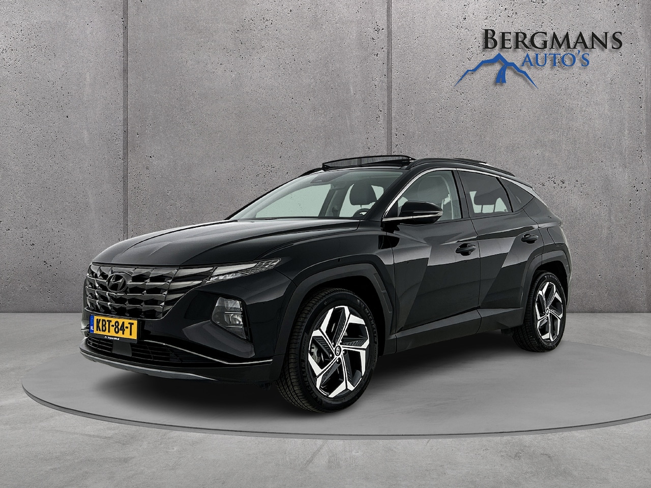 Hyundai Tucson - 1.6 Hybride Premium Sky // DEALERONDERHOUDEN // LEDER // SCHUIFDAK // STOELVENTILATIE // - AutoWereld.nl