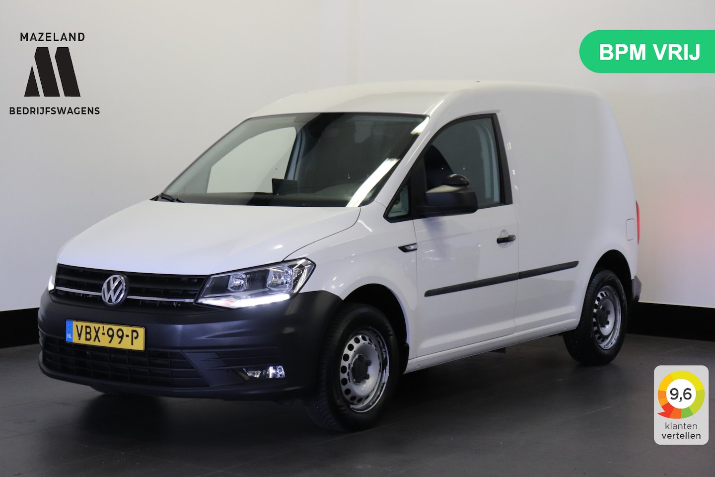 Volkswagen Caddy - 2.0 TDI 102PK Automaat EURO 6 - Airco - Navi - Cruise - € 14.499,- Excl. - AutoWereld.nl