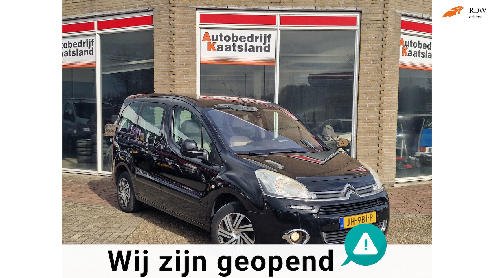 Citroën Berlingo - 1.6 VTi Tendance - Trekhaak - Clima - Cruise - 2012 - AutoWereld.nl