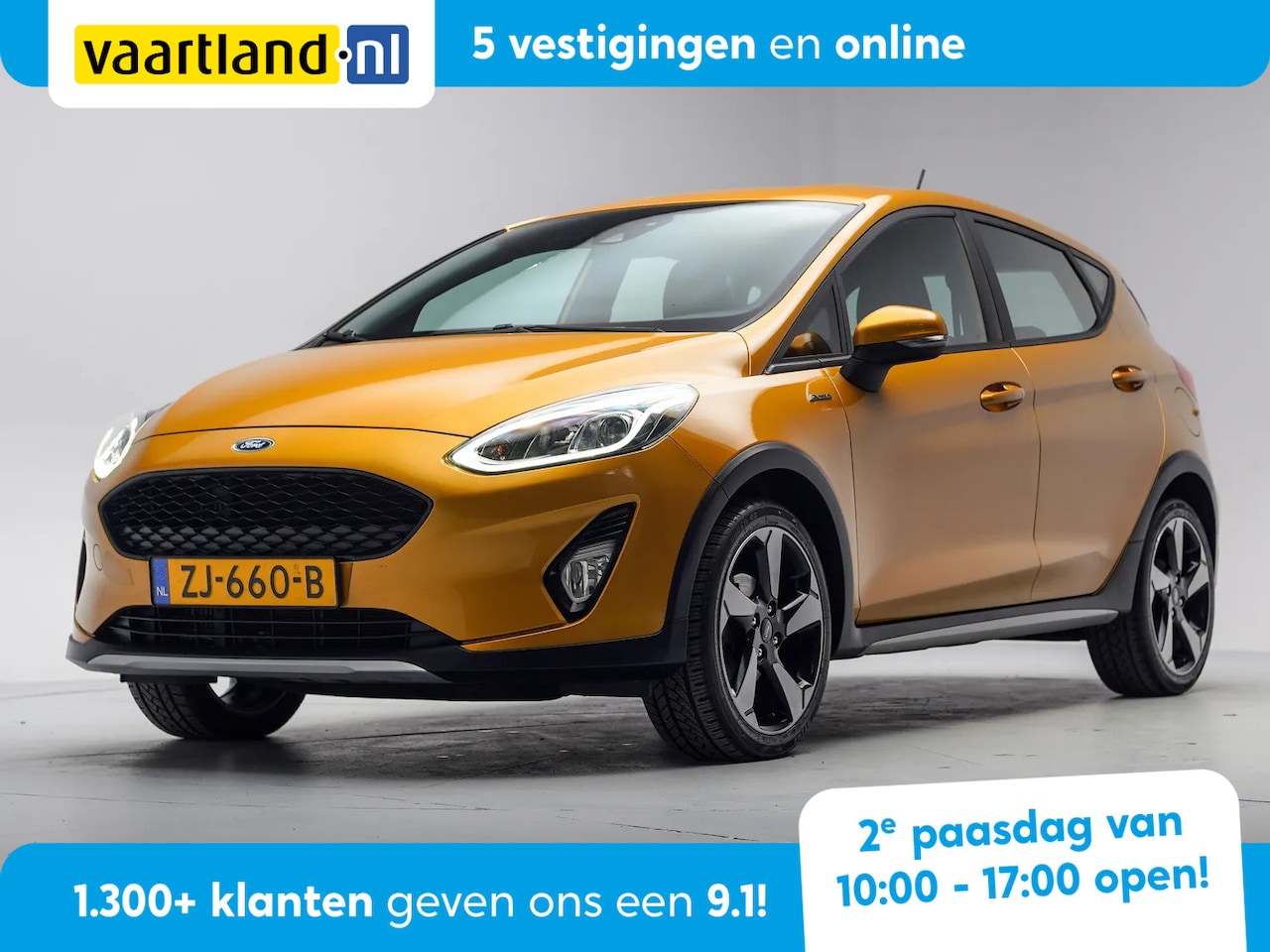 Ford Fiesta - 1.0 EcoBoost 100pk Active [ Apple/Android B&O Cruise ] - AutoWereld.nl