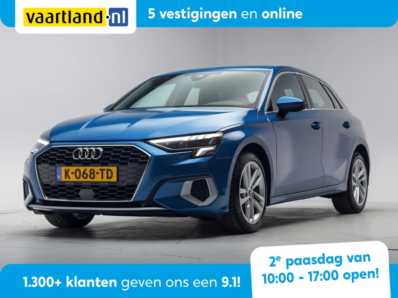 Audi A3 Sportback - 35 TFSI 150pk Business edition Aut, [ LED Virtual Trekhaak Sportstoelen - AutoWereld.nl