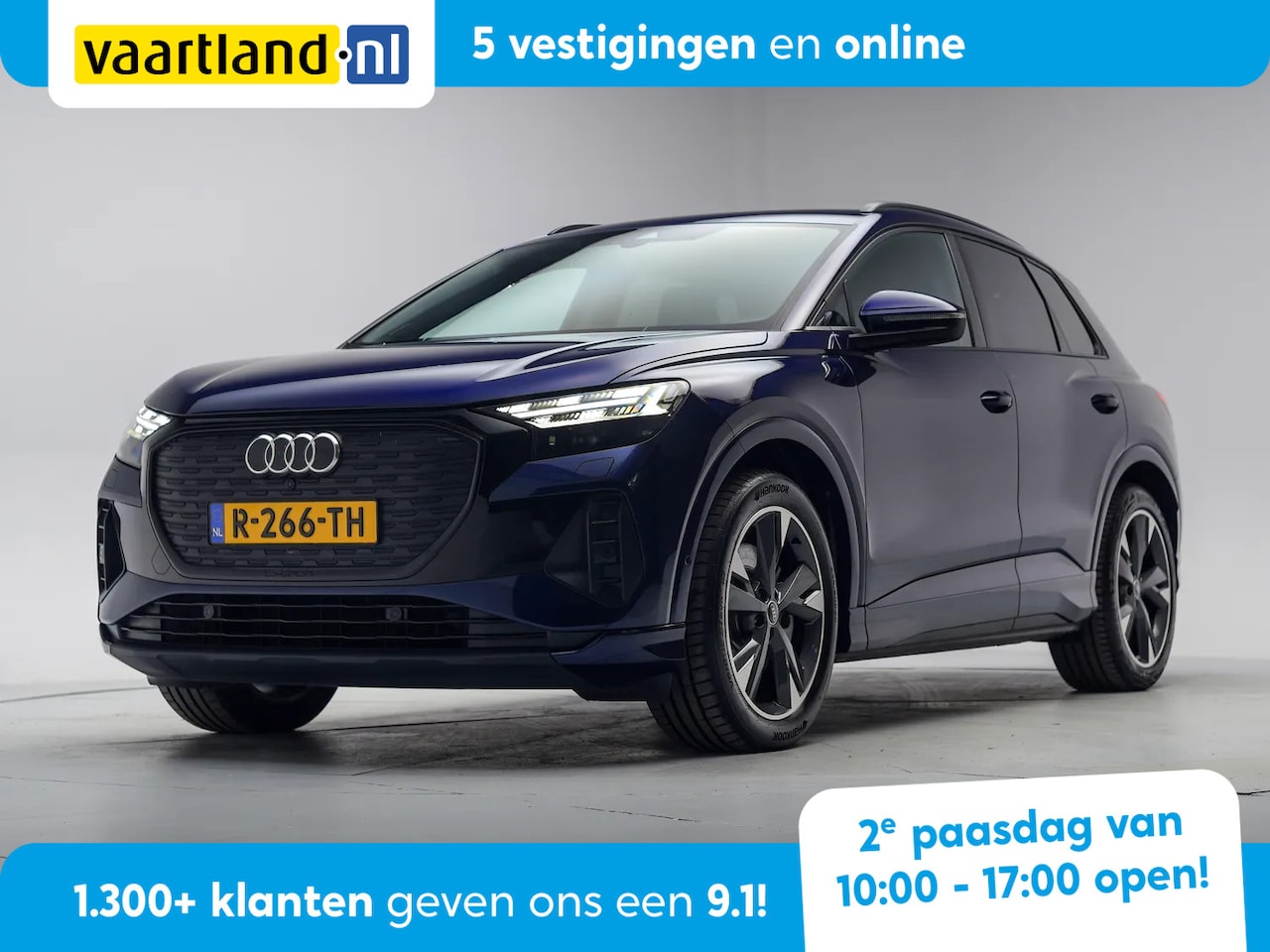 Audi Q4 e-tron - 40 Launch Edition Advanced Plus 77kWh 3-fase [ LED Sonos Sportstoelen ] - AutoWereld.nl