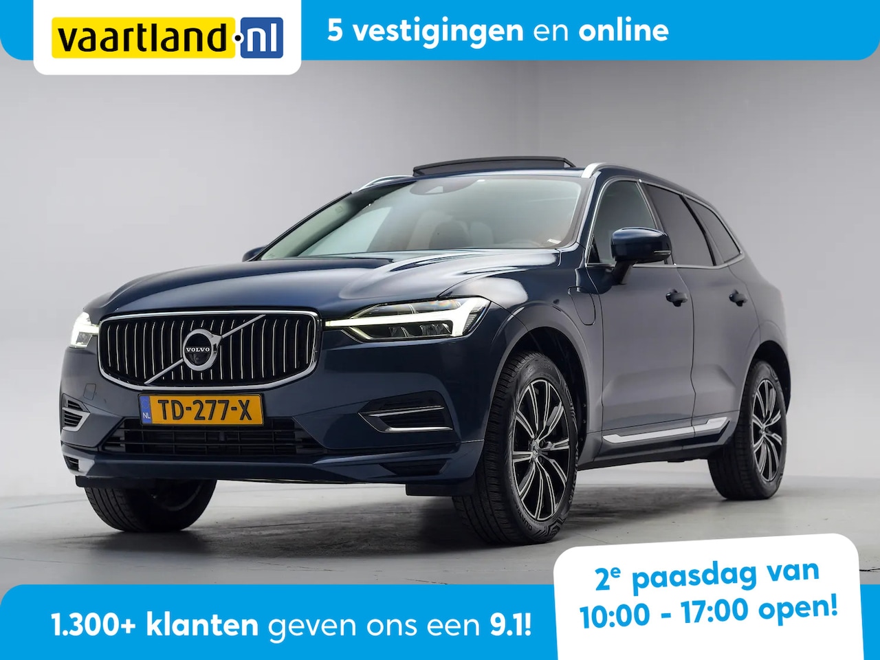 Volvo XC60 - 2.0 T8 Twin PHEV Engine AWD Inscription [ Panorama Leder Stoelverwarming ] - AutoWereld.nl
