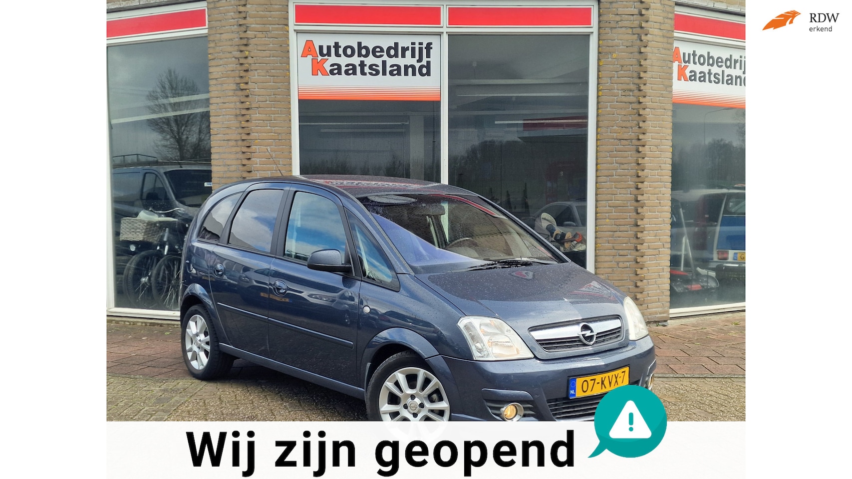 Opel Meriva - 1.4-16V Cosmo - Nette auto! - Goed onderhouden - Clima - Cruise - 2010 - AutoWereld.nl