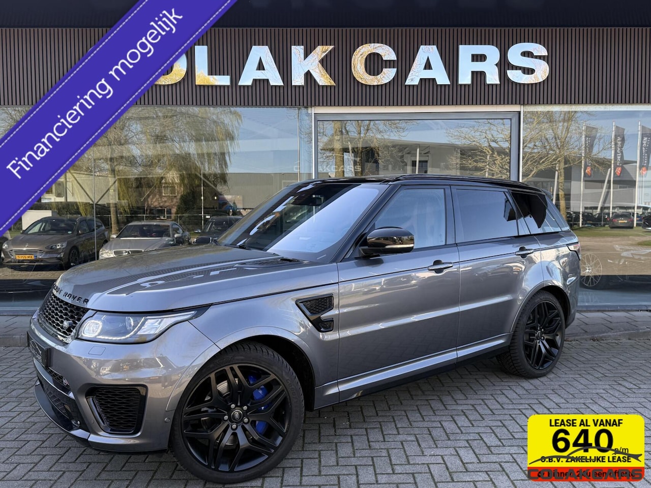Land Rover Range Rover Sport - 5.0 V8 Supercharged SVR 5.0 V8 Supercharged SVR Pano - AutoWereld.nl