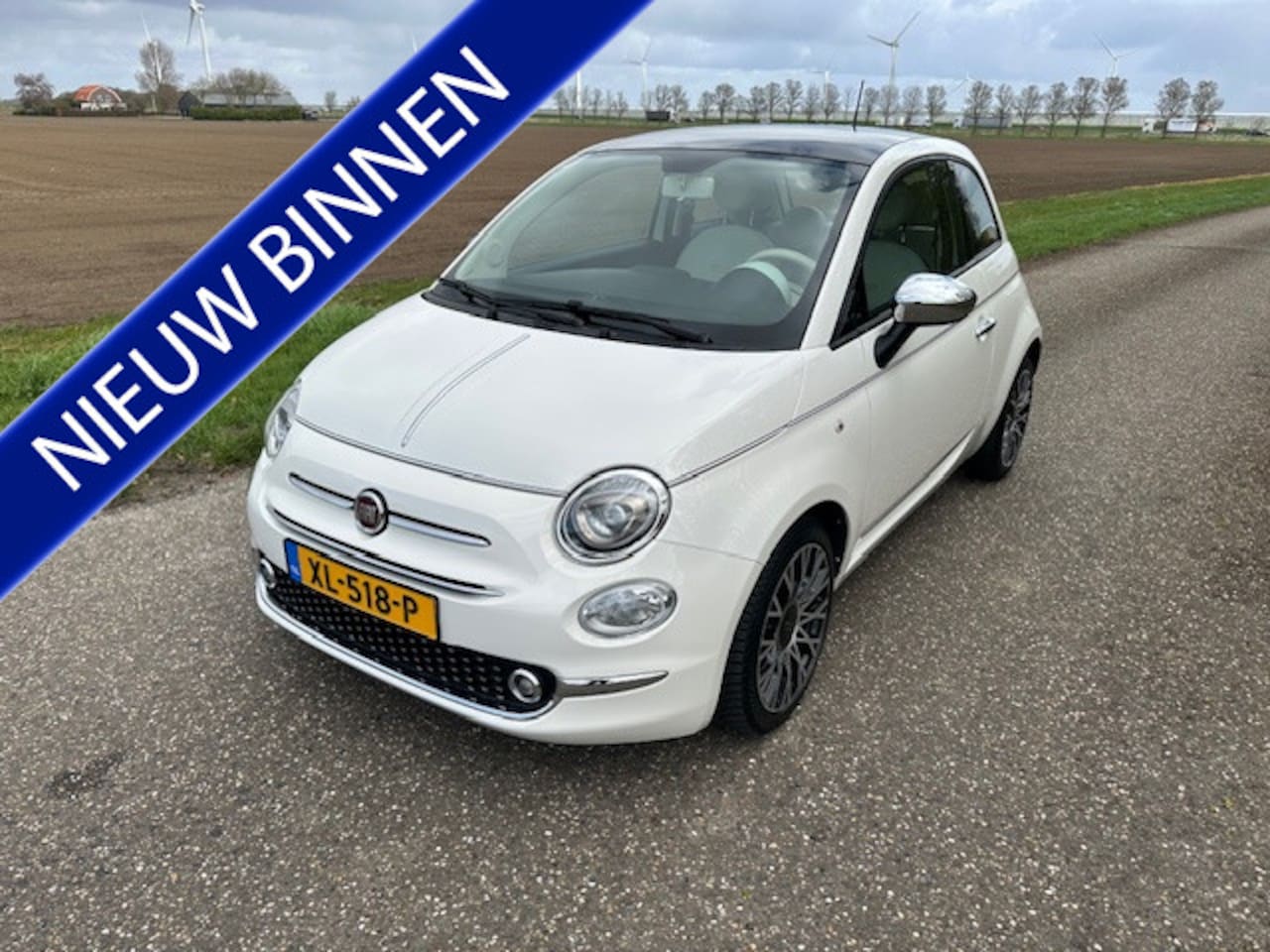 Fiat 500 - 0.9 TwinAir Turbo Collezione Panoramadak Navi Enz - AutoWereld.nl